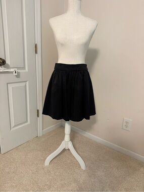 Banana Republic Black Pleated Mini Skirt - Classic Everyday Style